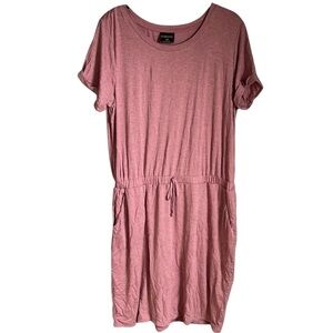 32 Degree Cool Mauve Drop Waist Midi T-Shirt Dress